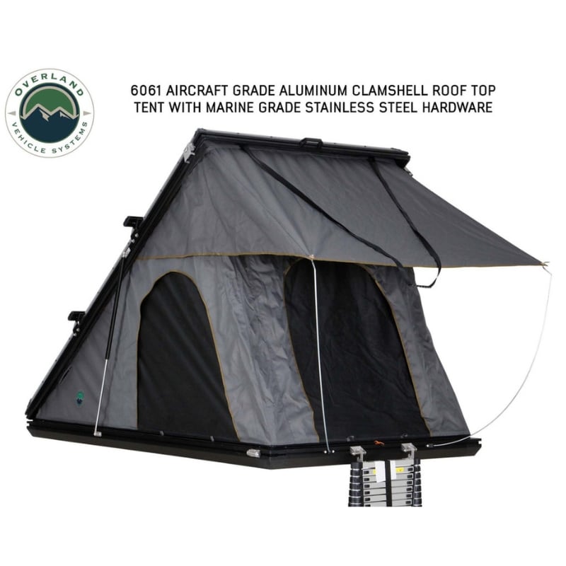 Overland Vehicle Systems Mamba 3 Clamshell Roof Top Tent