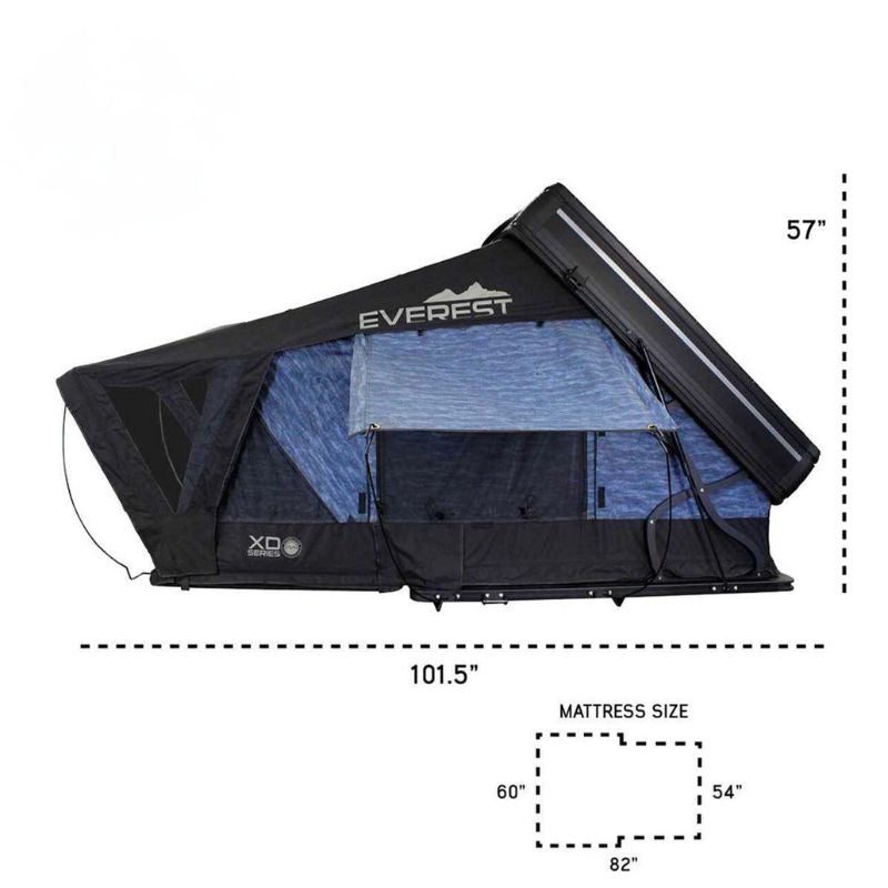 Overland Vehicle Systems XD Everest Aluminum Roof Top Tent