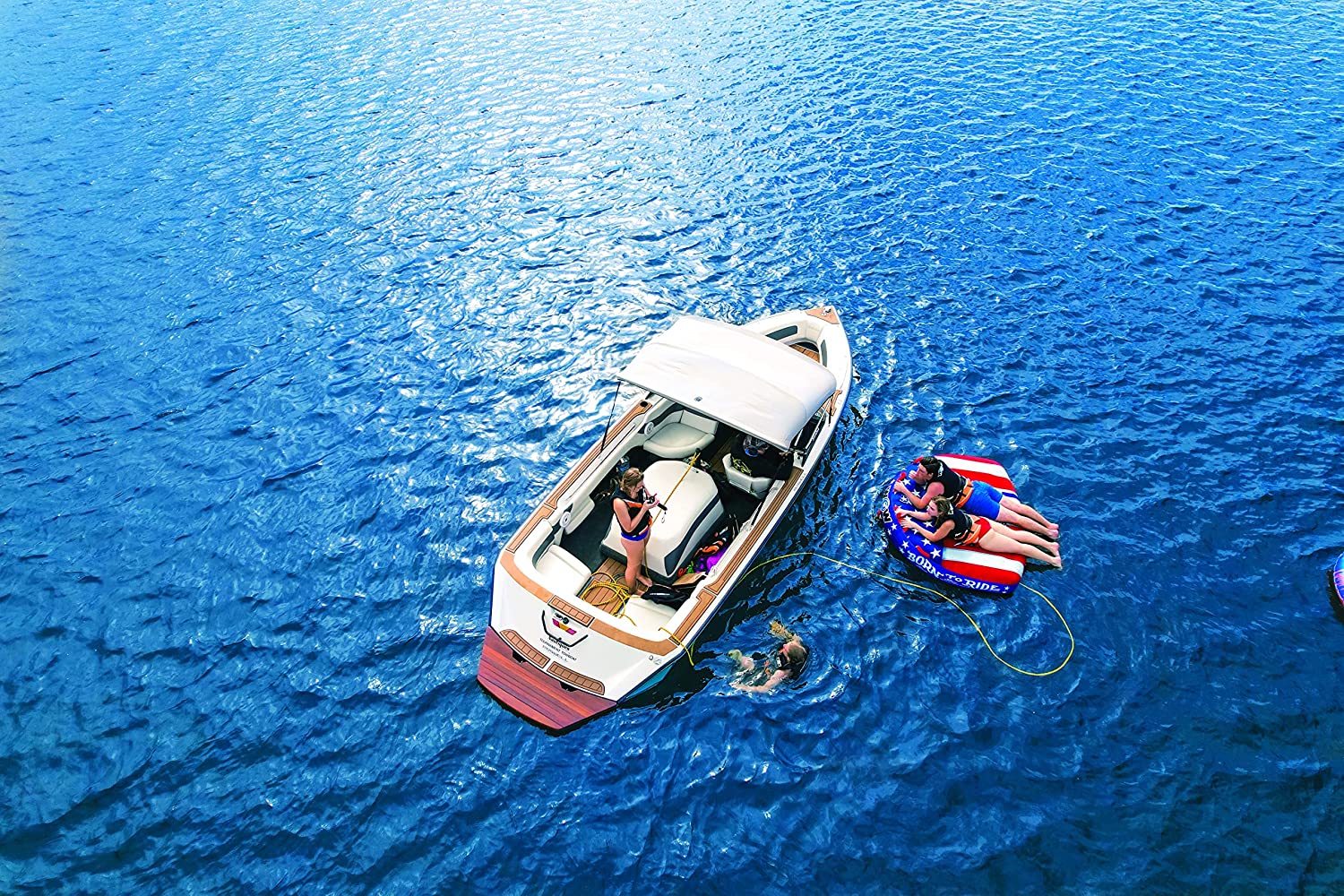 WOW Sports Born to Ride 3 Person 3P Towable (22-WTO-3982)