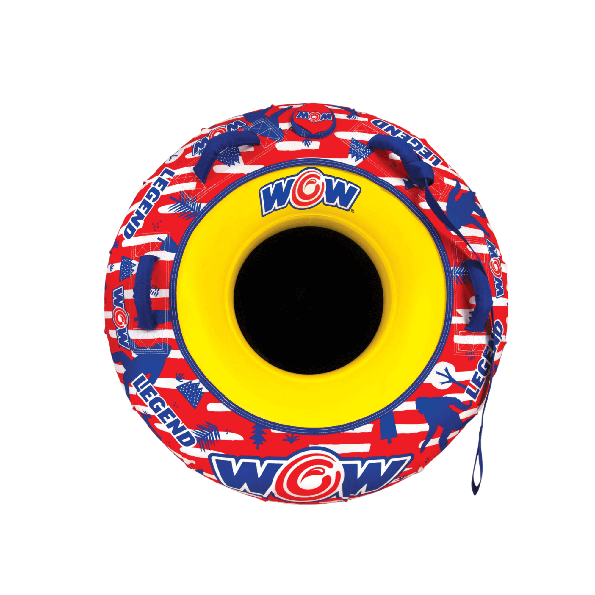 WOW Sports Legend Hard-Bottom Snow Tube