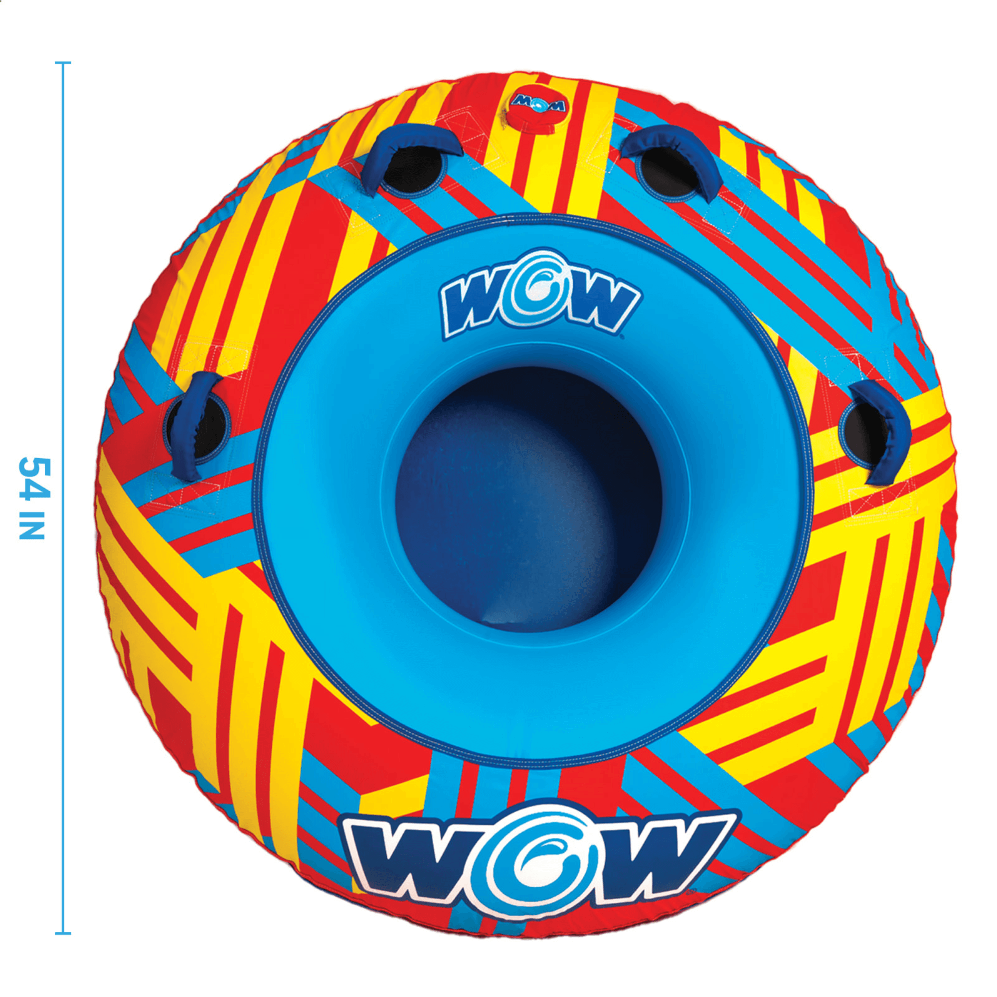 WOW Sports Tracer Snow Tube Towable for Summer & Winter Action