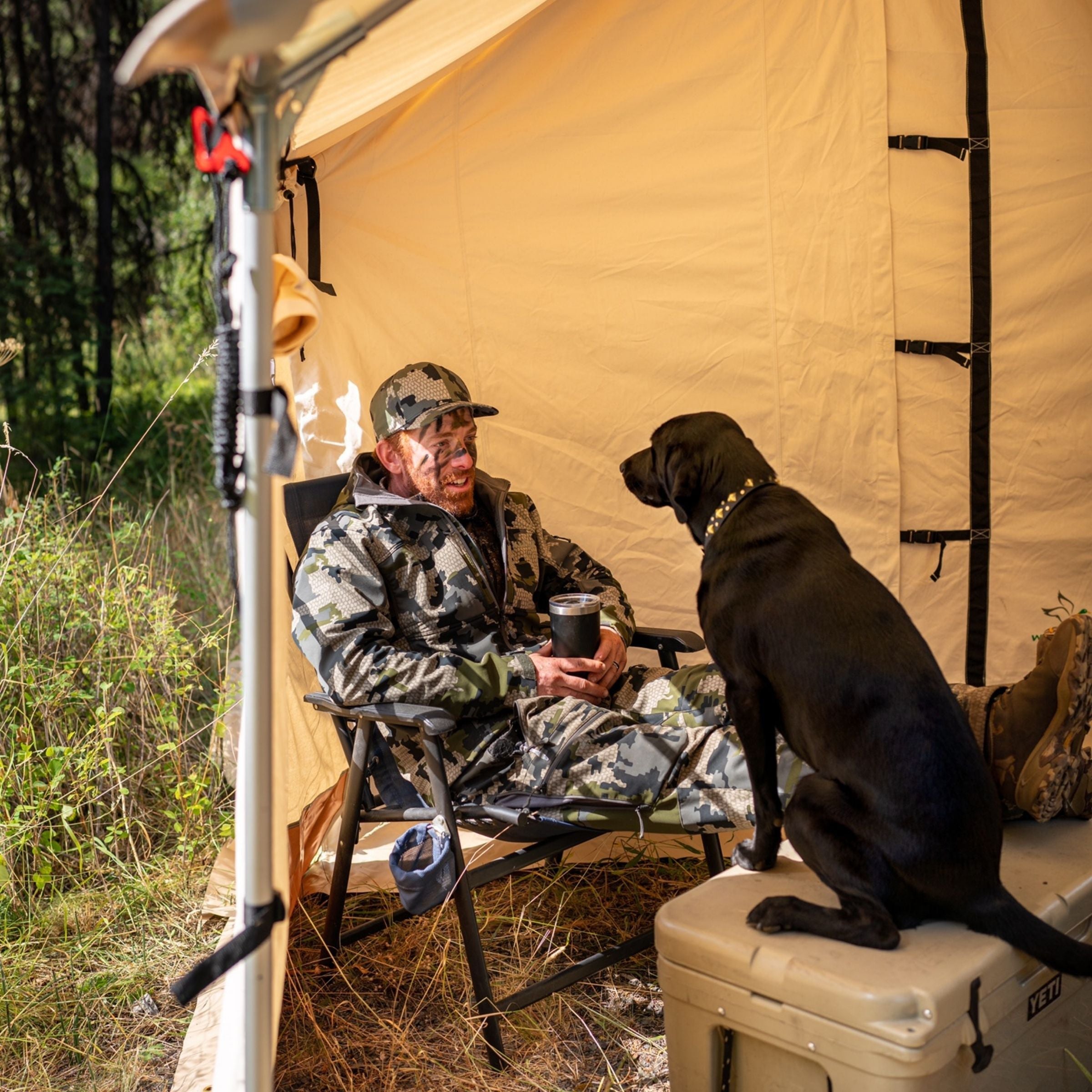 White Duck 10'x12' Alpha Wall Tent