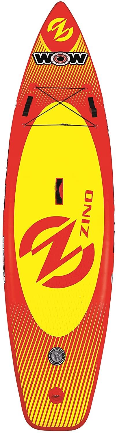 WOW Sports 11' Zino Stand Up Inflatable Paddleboard SUP Package with Cup Holder (21-3020)
