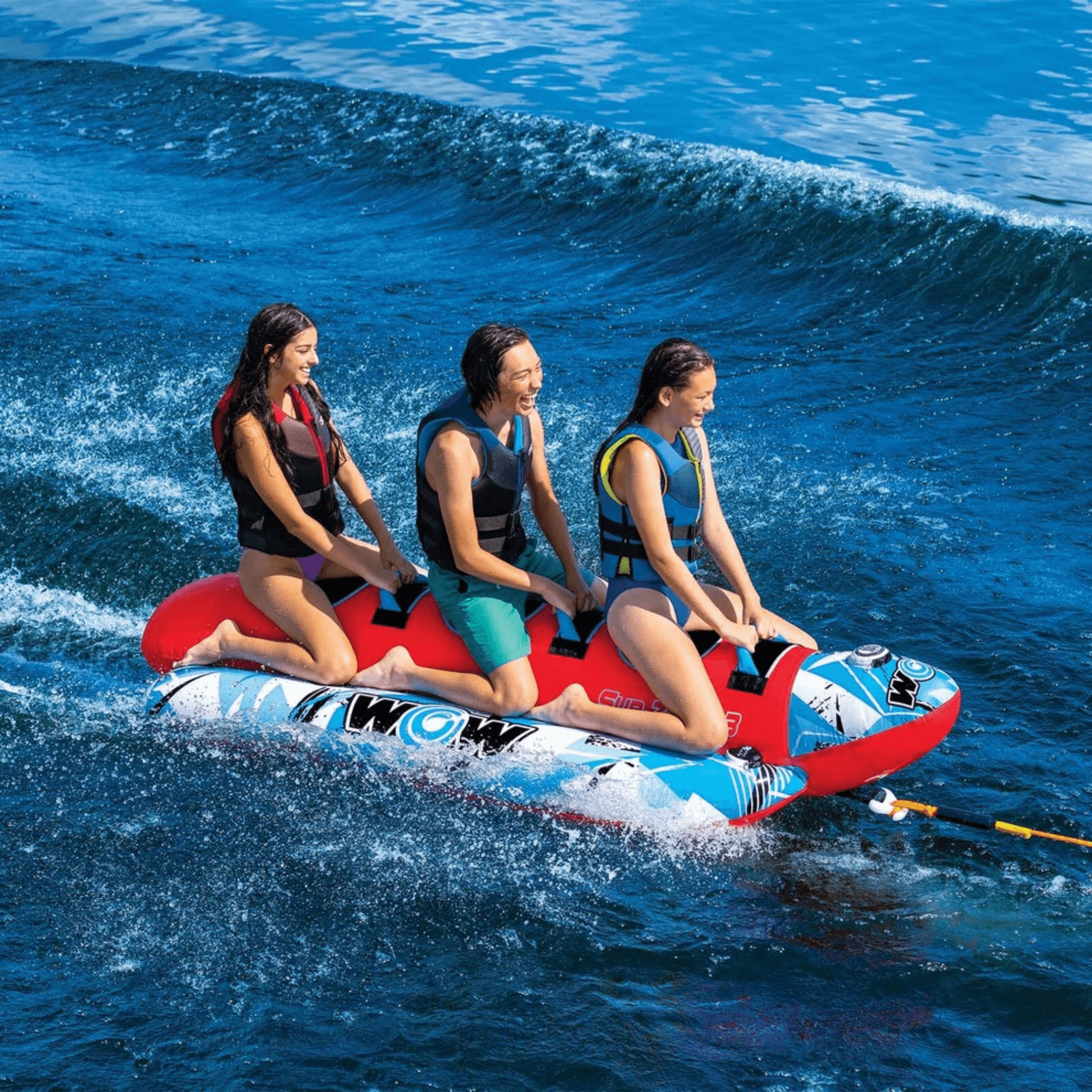 WOW Watersports Sub-Zilla 3-Person 3P Towable