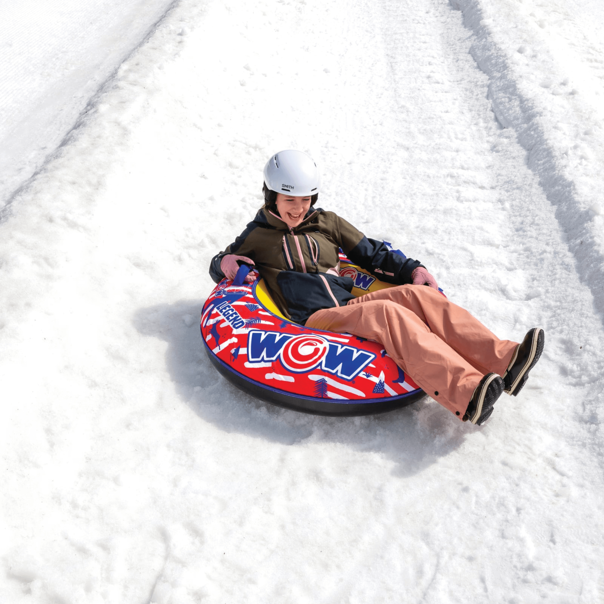 WOW Sports Legend Hard-Bottom Snow Tube