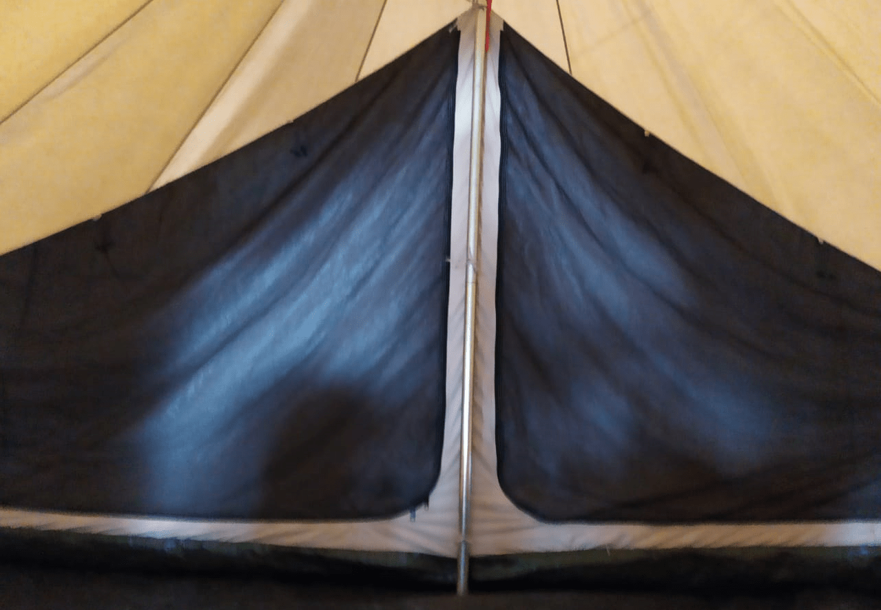 White Duck Avalon Half 1/2 Inner Tent | Canvas Bell Tent Accessories | Inner Rooms for Avalon Bell Tents
