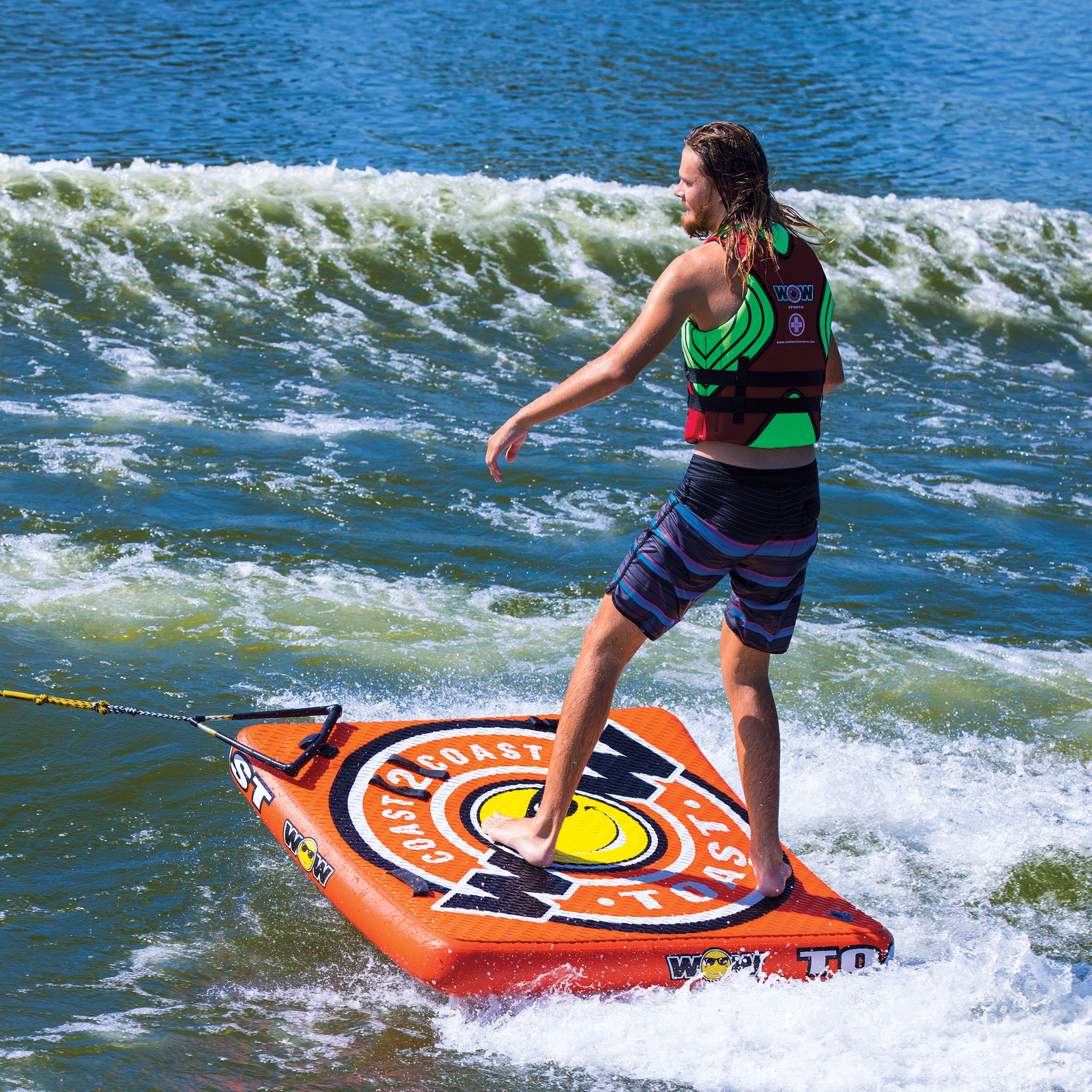 WOW Sports Wow Toast Towable Water Tube and Lounge Chair (18-1200)