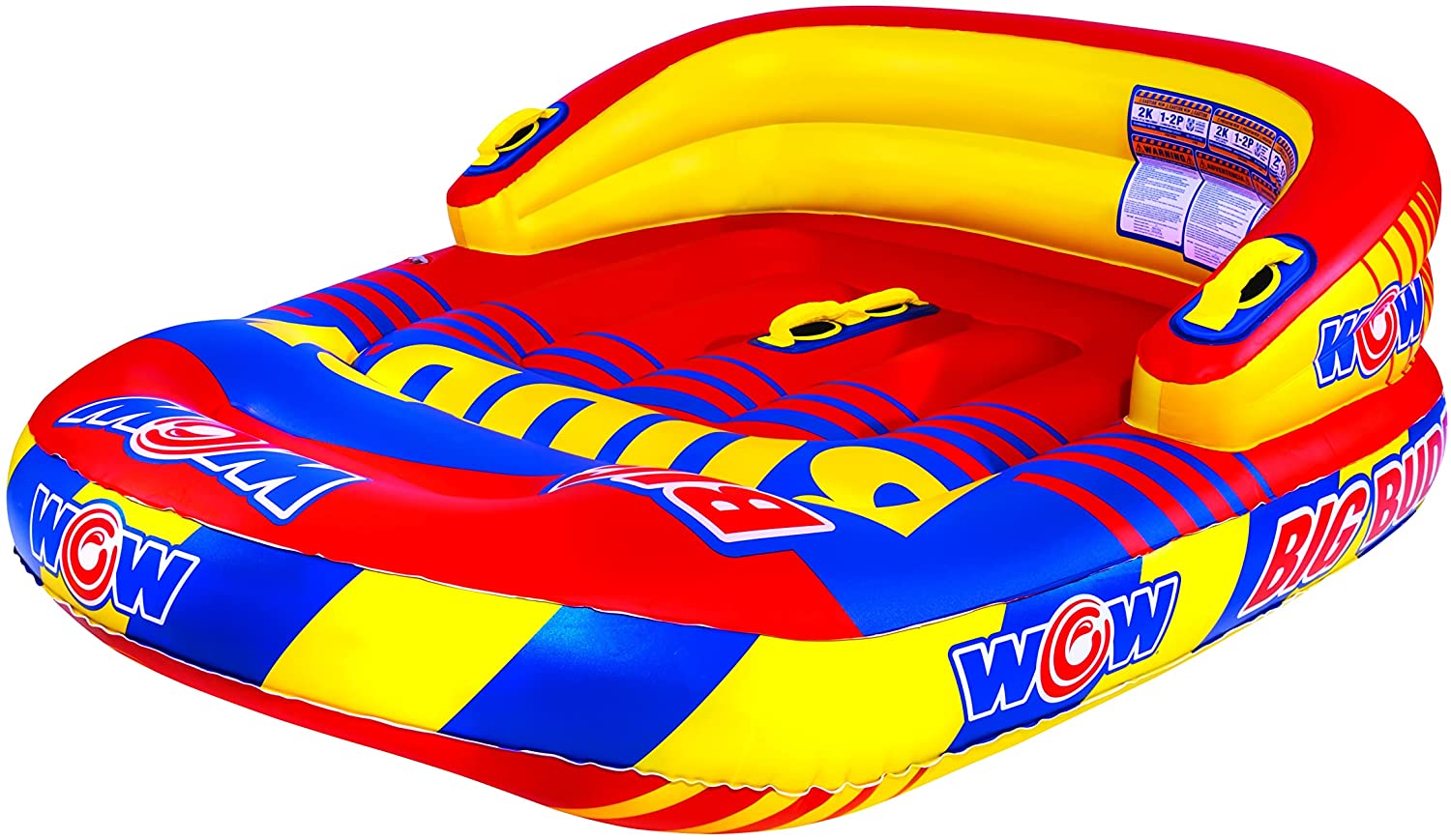 WOW Sports Big Buddy 2 Person 2P Towable (22-WTO-3981)