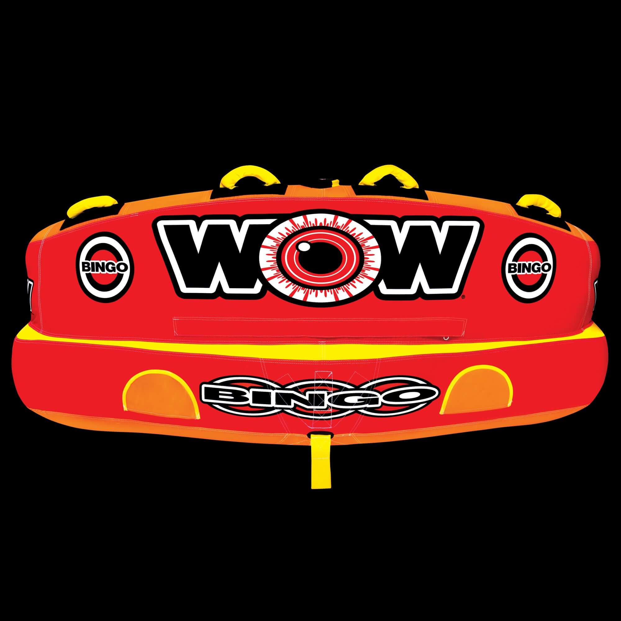 WOW Sports Bingo 2 Person Towable Water Tube For Pool and Lake (14-1060)