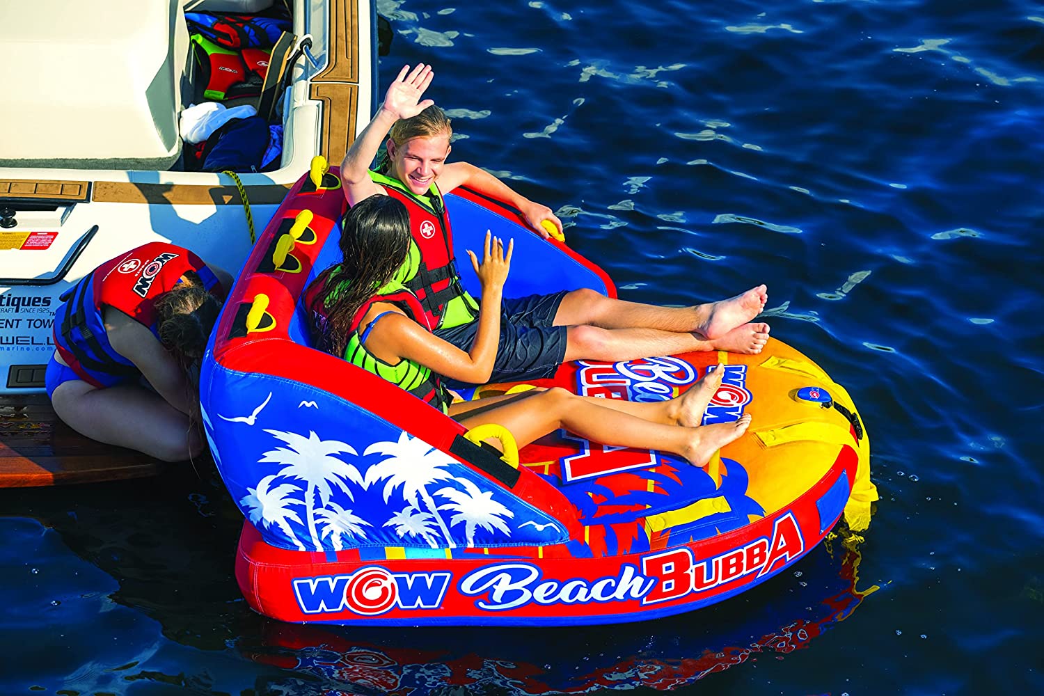 WOW Sports Beach Bubba 2 Person 2P Towable (22-WTO-3979)