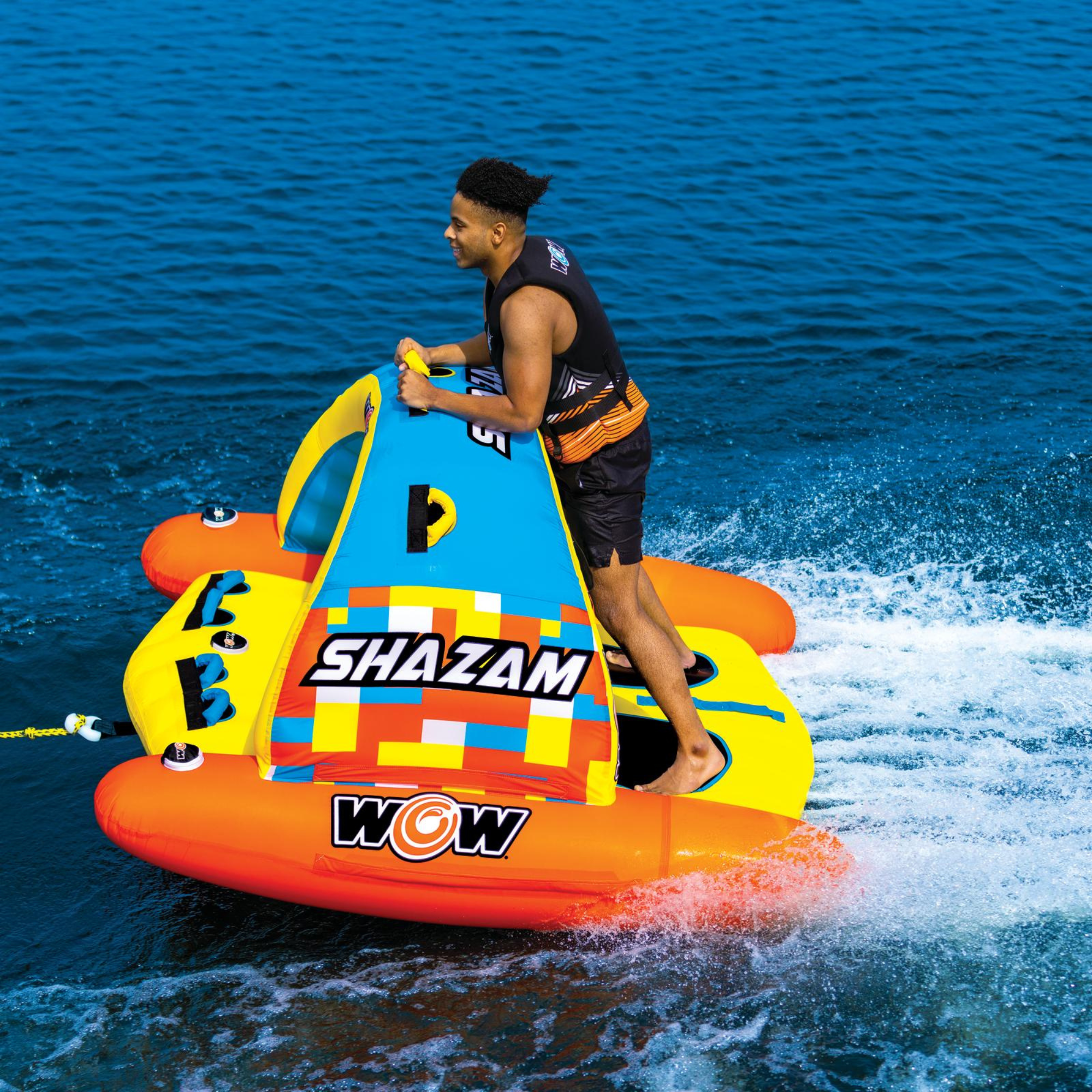 WOW Sports DC Comics Shazam 1- and 2-Person Towable