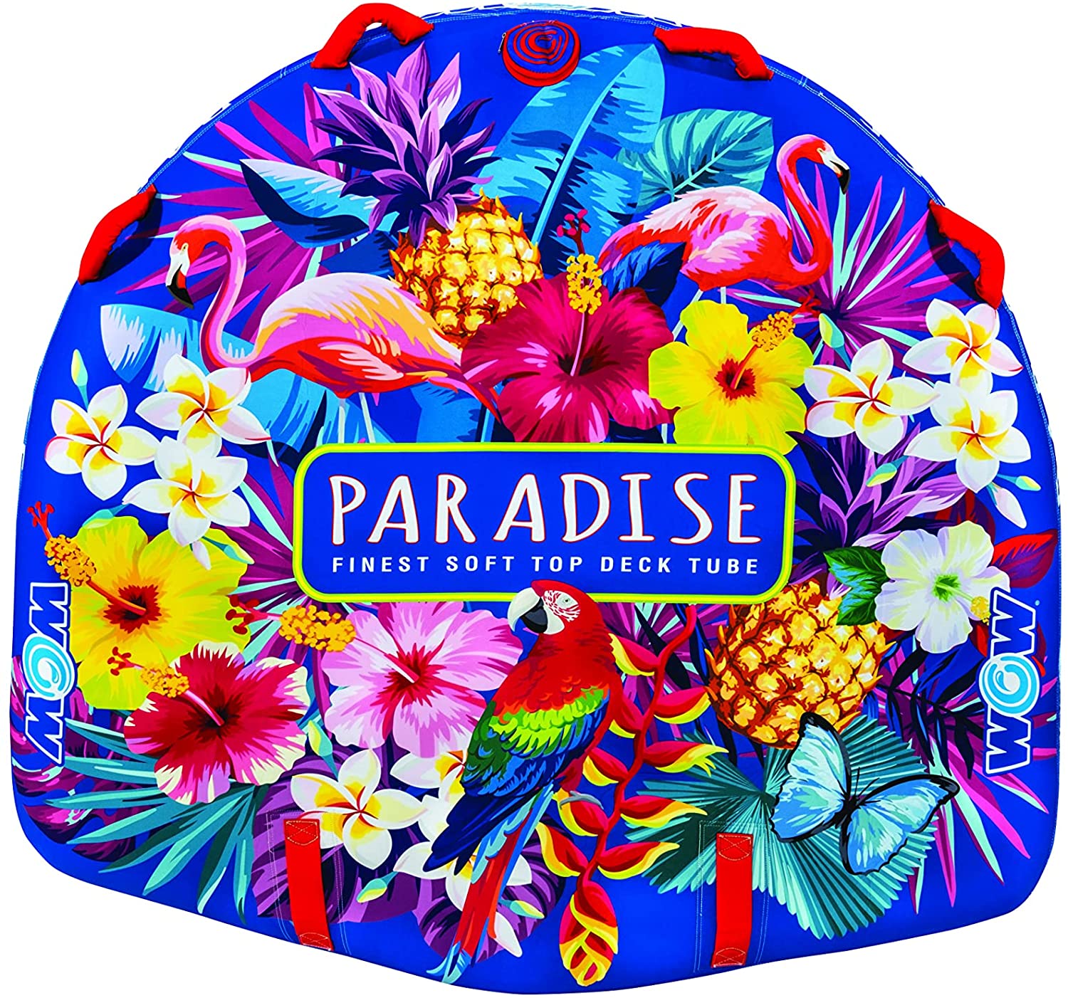 WOW Sports Paradise 2 Person 2P Soft Top Towable (22-WTO-3983)