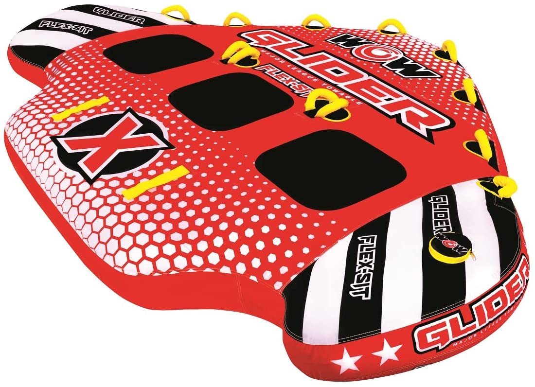 WOW Sports Glider 3 Person 3P Towable with Flex Seating (22-WTO-3967)