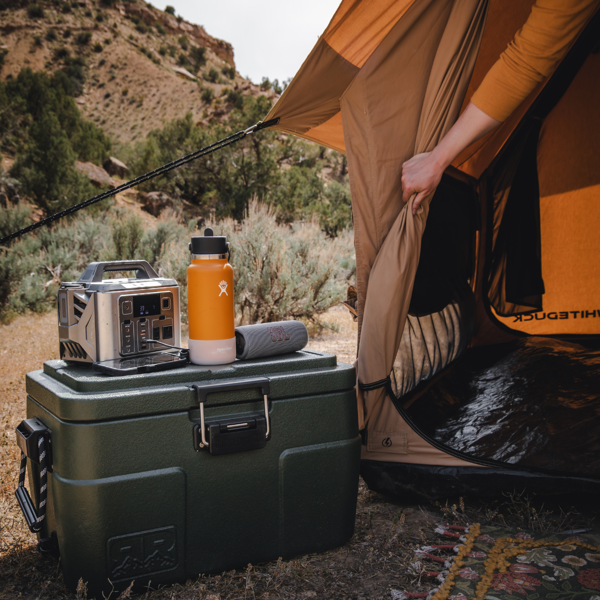 White Duck 6'x8' Rover Scout Tent