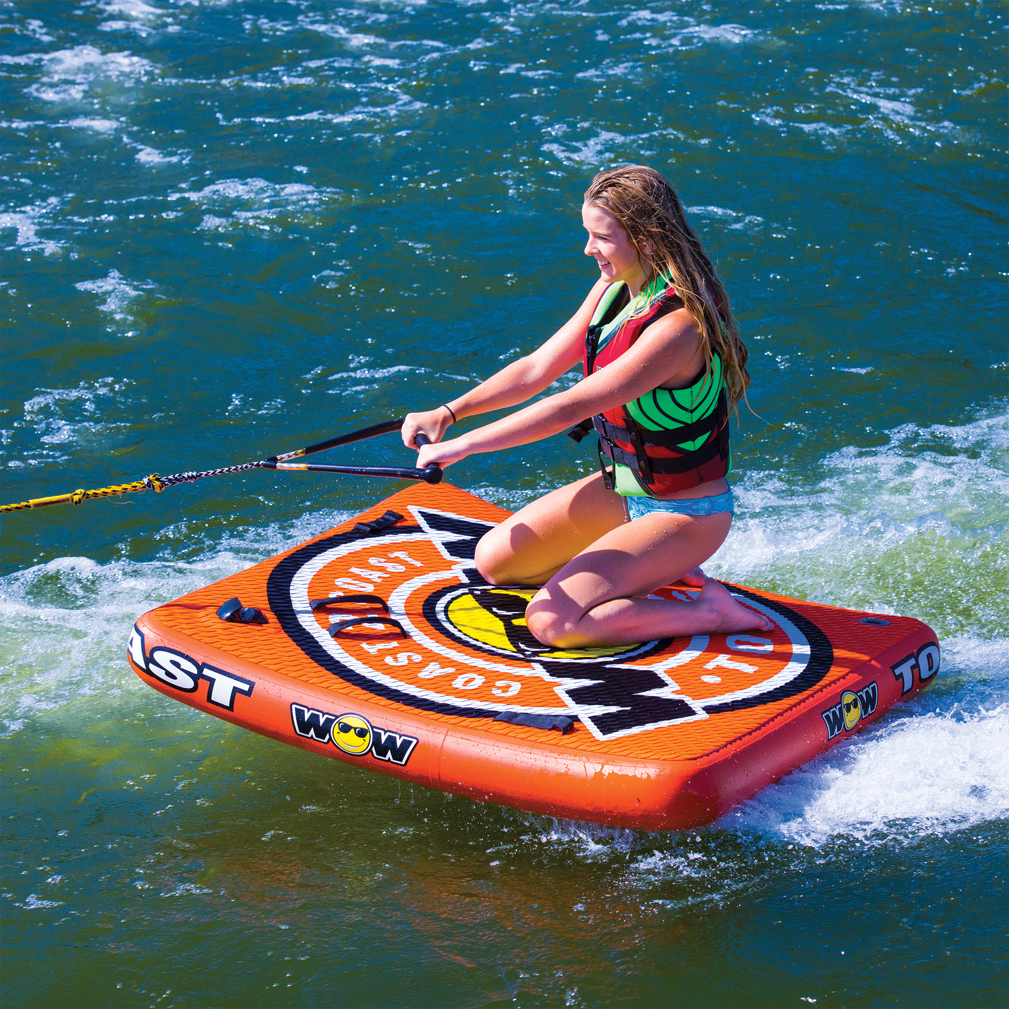 WOW Sports Wow Toast Towable Water Tube and Lounge Chair (18-1200)