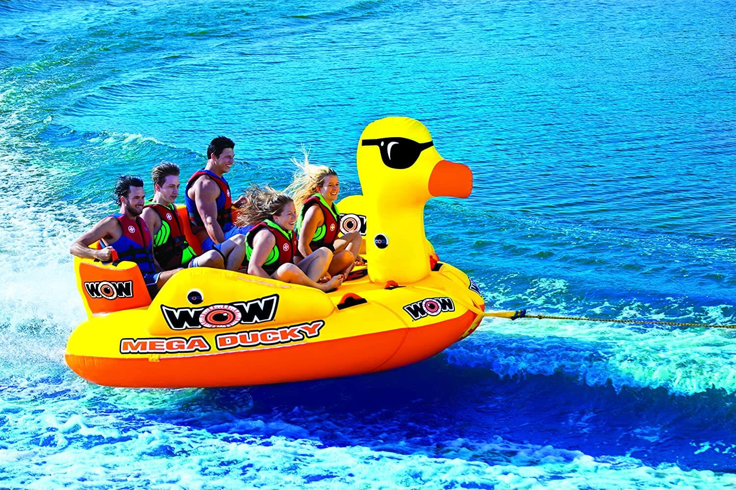 WOW Sports Mega Ducky 5P Towable (19-1060)