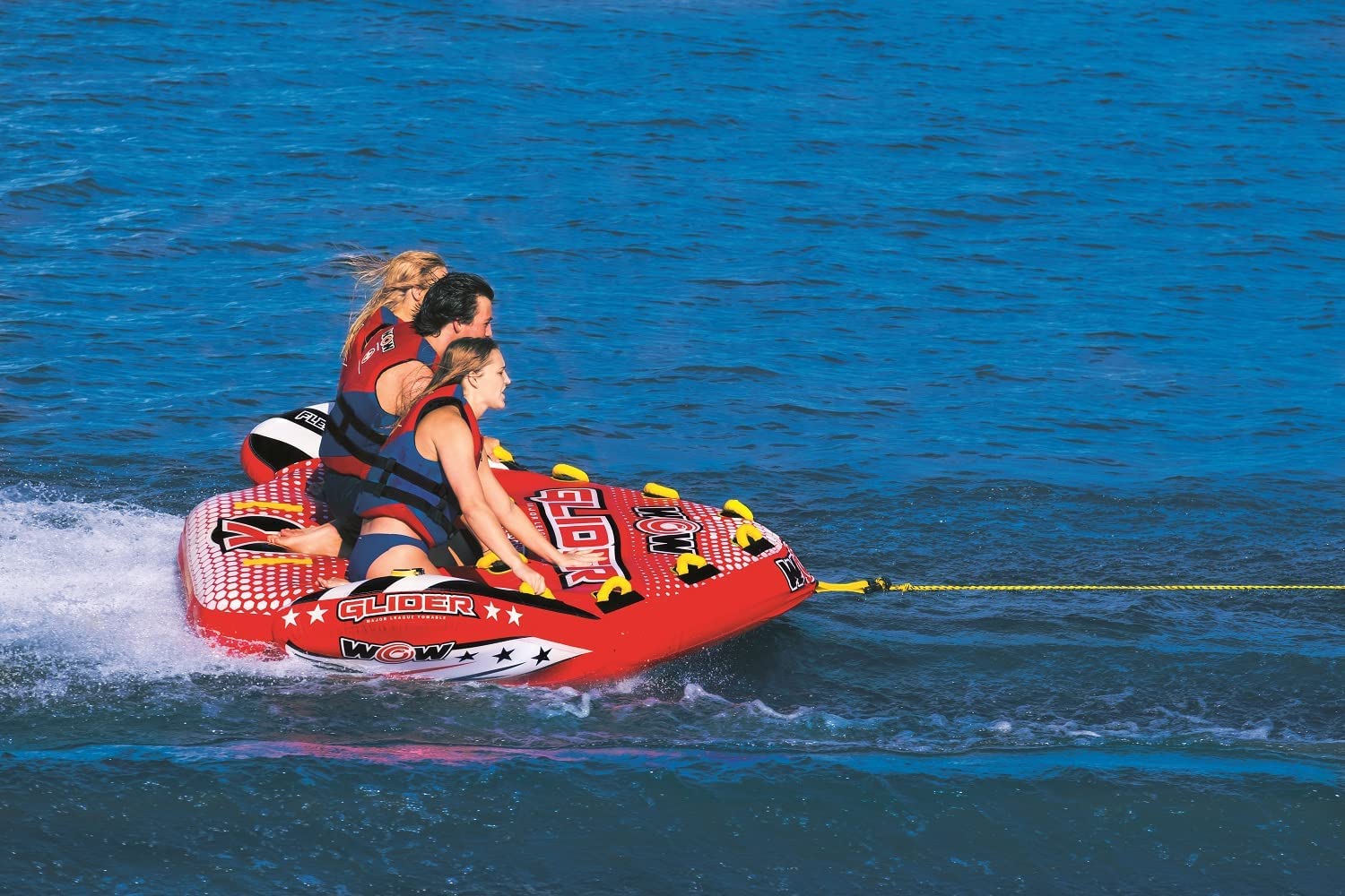 WOW Sports Glider 3 Person 3P Towable with Flex Seating (22-WTO-3967)