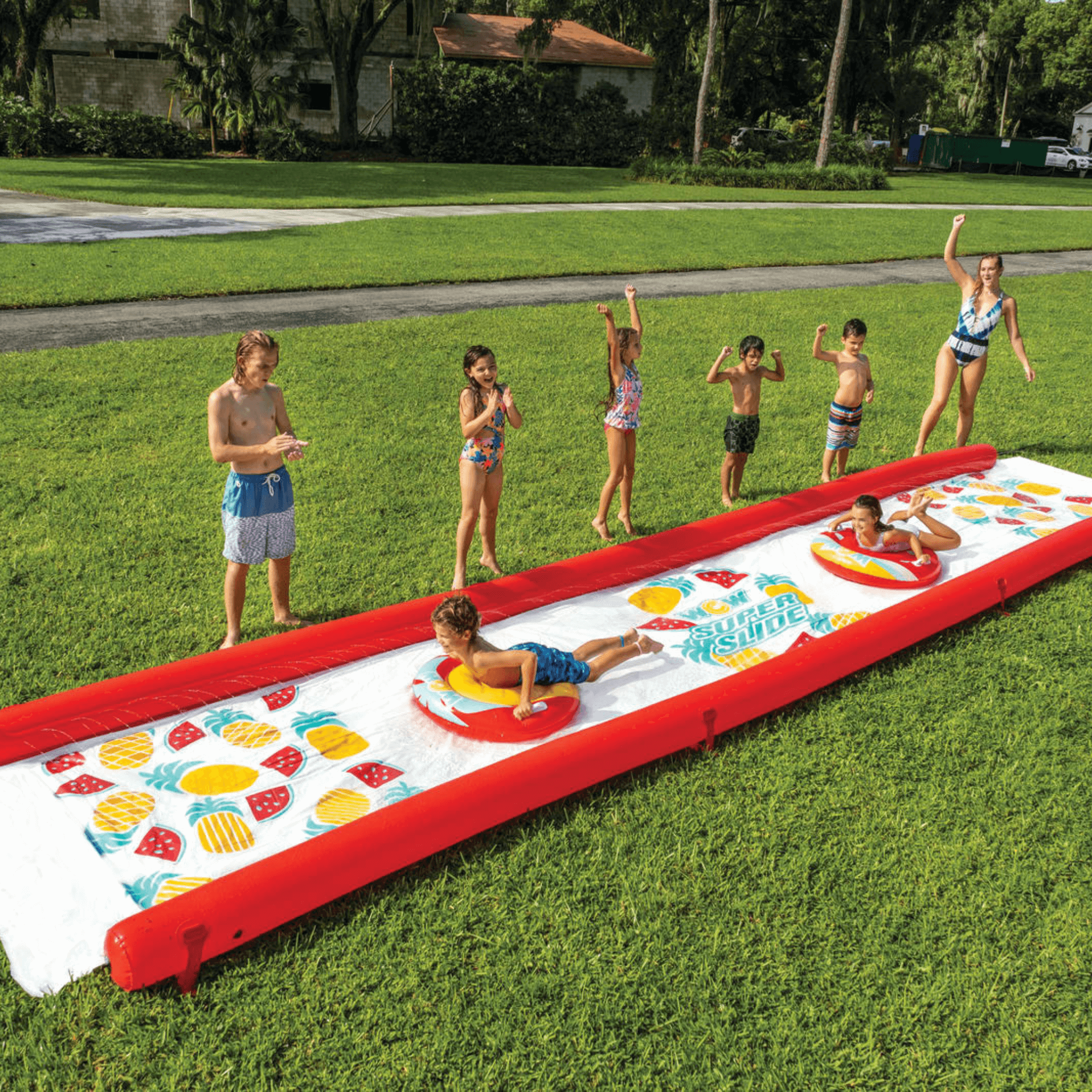 WOW Sports Pineapple Super Backyard Lawn Slide