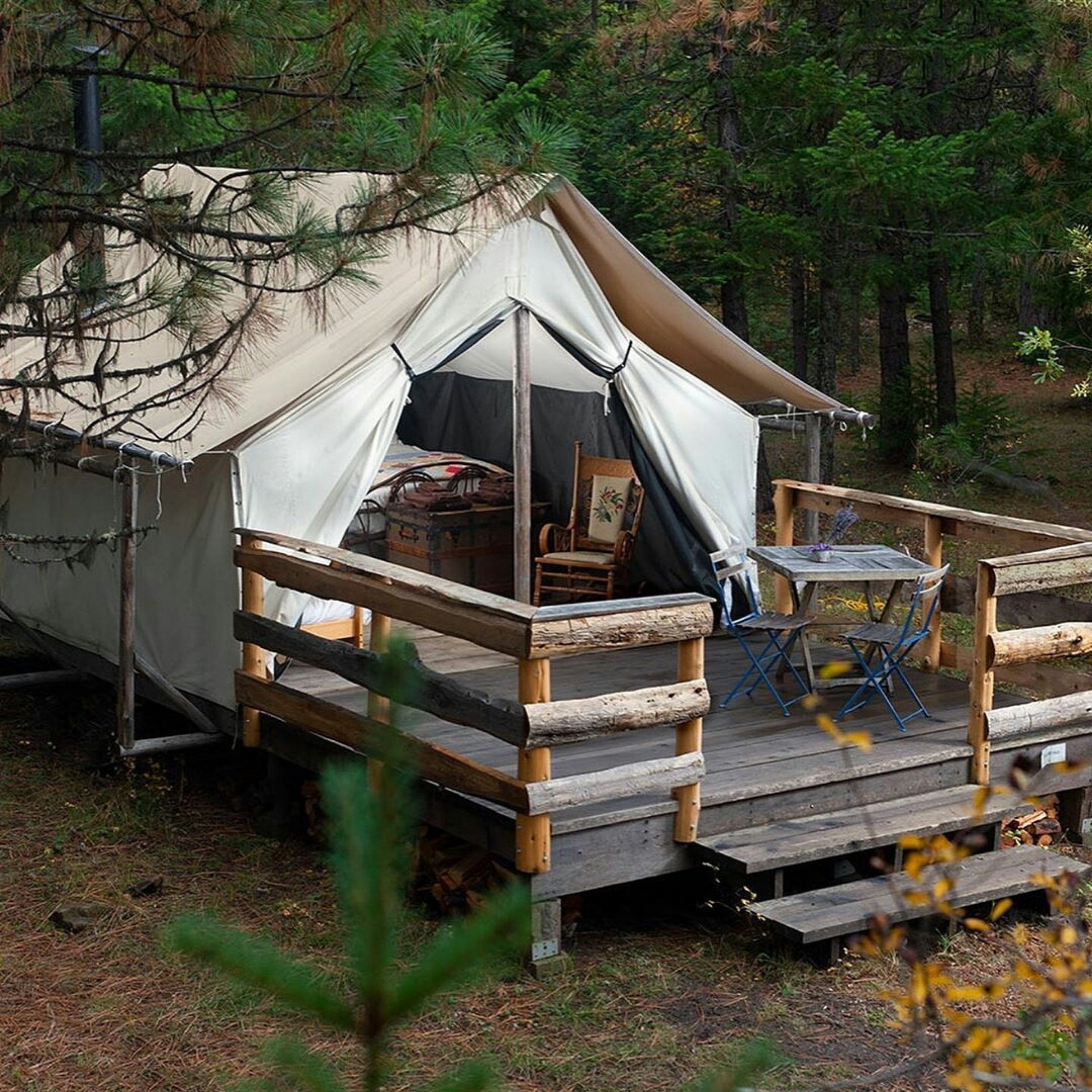 White Duck 8'x10' Alpha Wall Tent