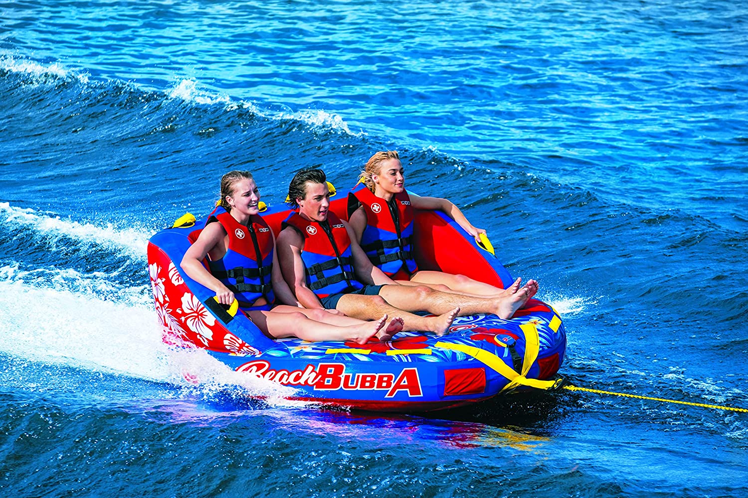 WOW Sports Beach Bubba 3 Person 3P Towable (22-WTO-3980)
