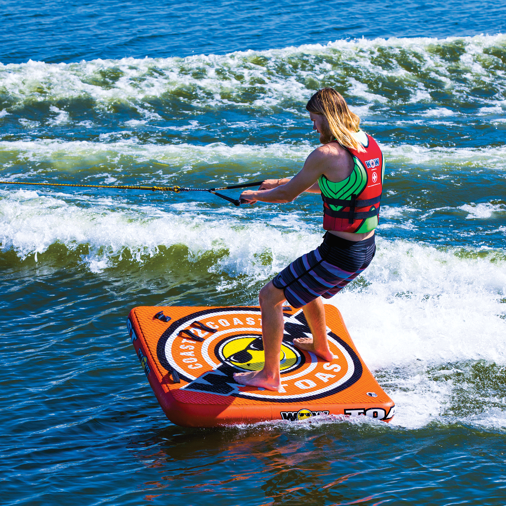 WOW Sports Wow Toast Towable Water Tube and Lounge Chair (18-1200)