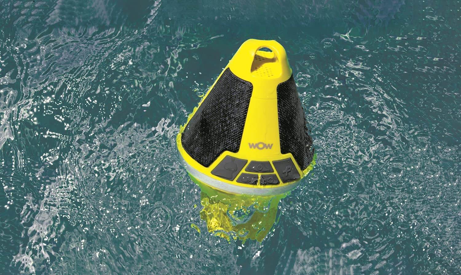 WOW Sports WOW-SOUNDBOARD SUP Stand Up Inflatable Paddleboard with WOW-SOUND Buoy (21-3010)