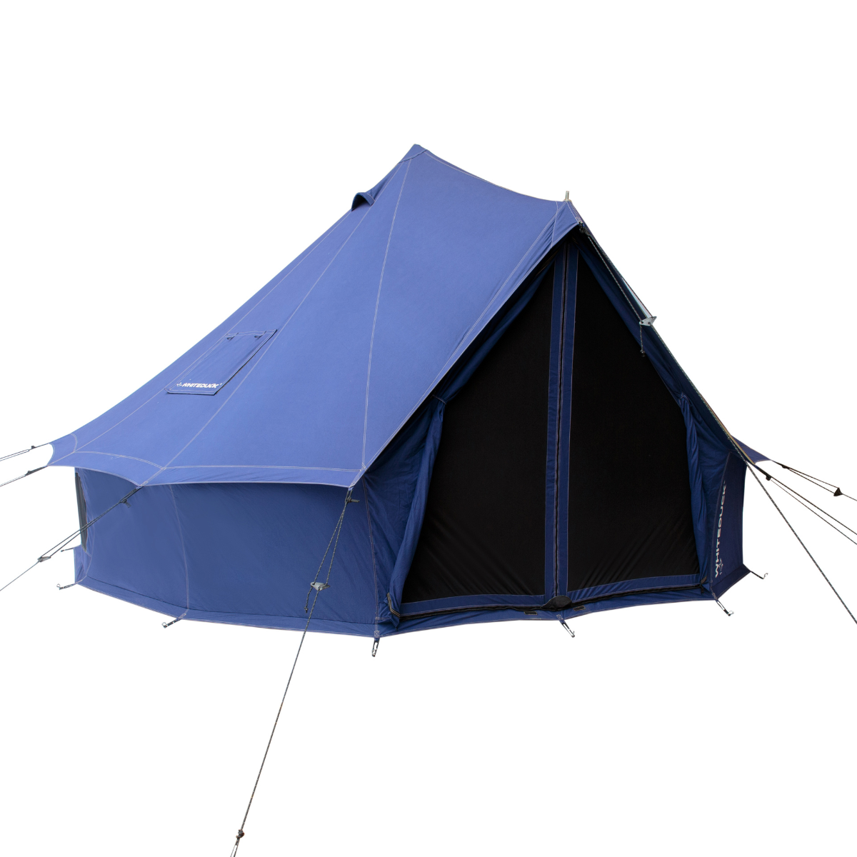 White Duck 16' Regatta Bell Tent - Sapphire Blue