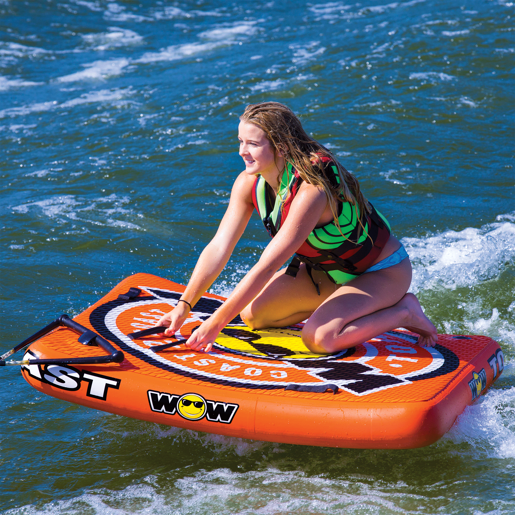 WOW Sports Wow Toast Towable Water Tube and Lounge Chair (18-1200)