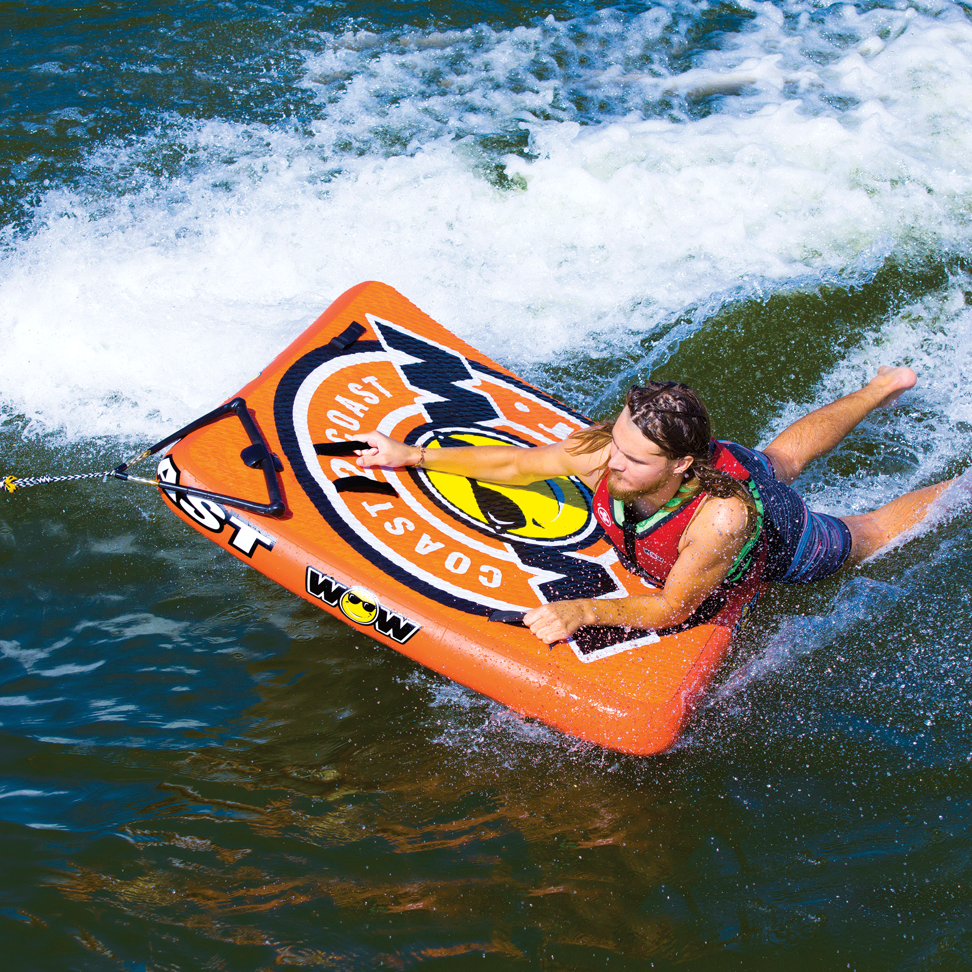 WOW Sports Wow Toast Towable Water Tube and Lounge Chair (18-1200)