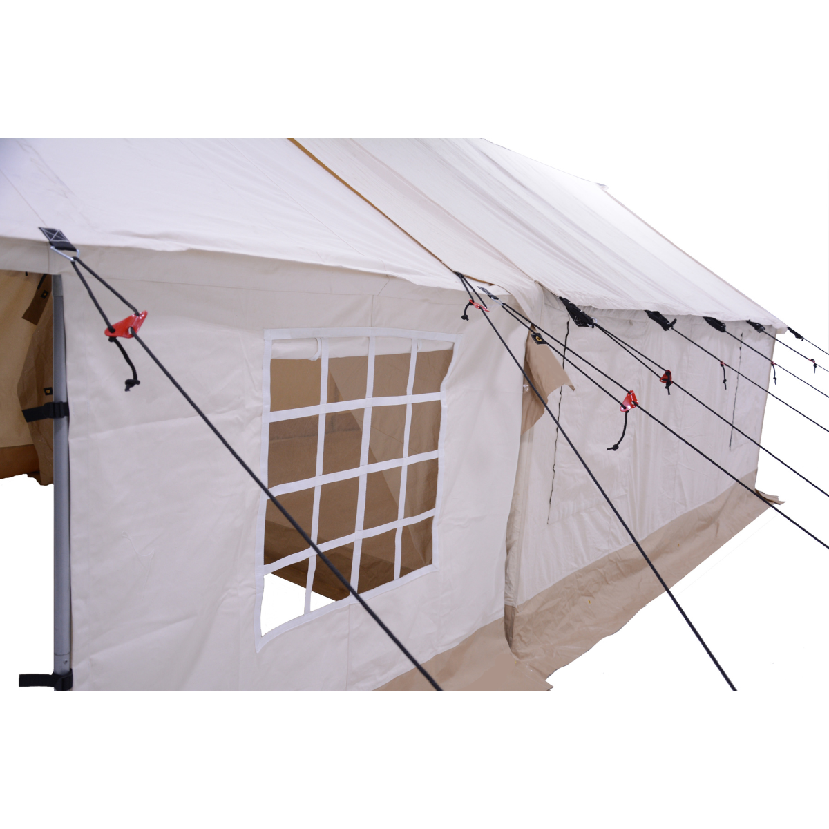 White Duck 8'x10' Porch - Canvas Wall Tent