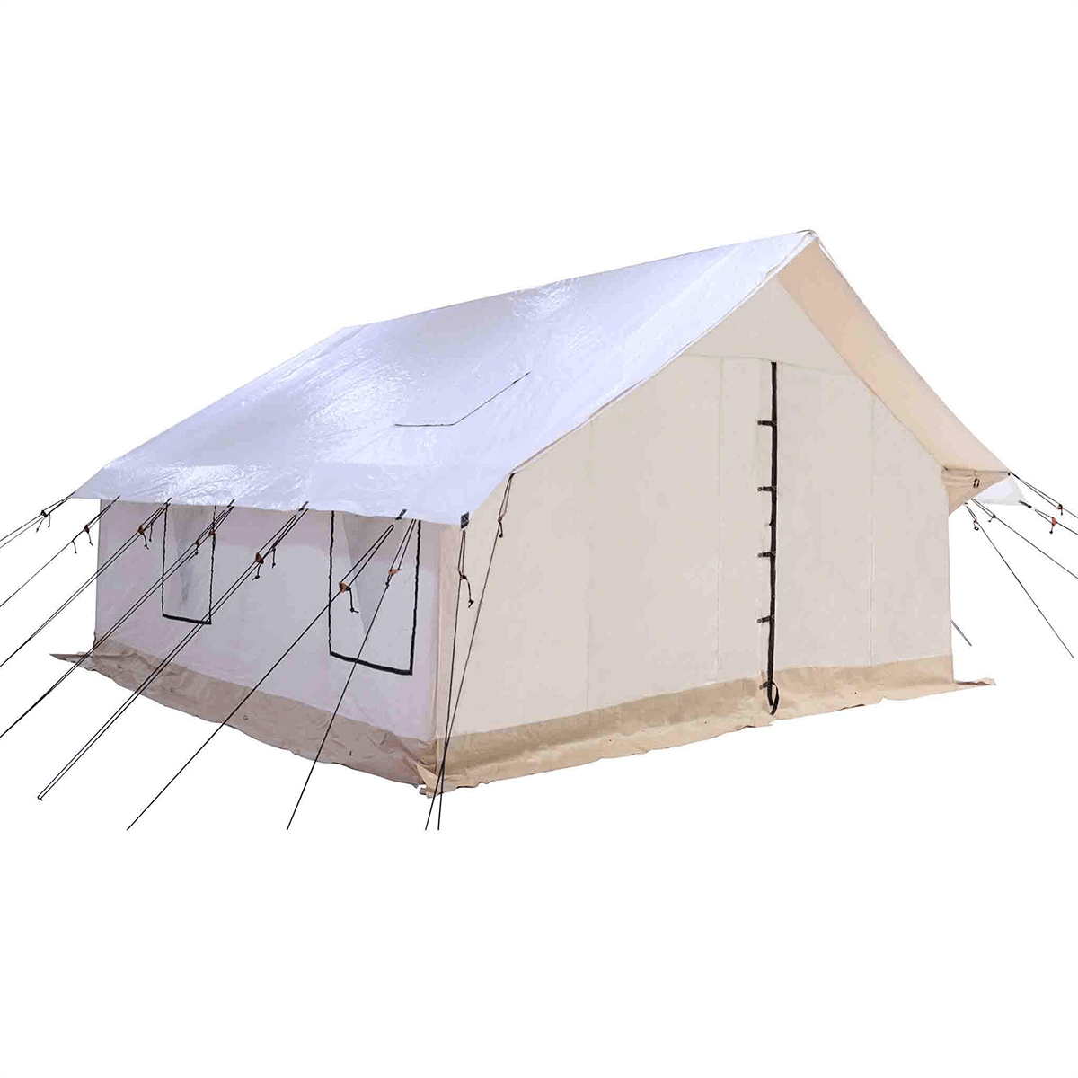 White Duck 16’x24’ Fly Sheet - Canvas Wall Tent