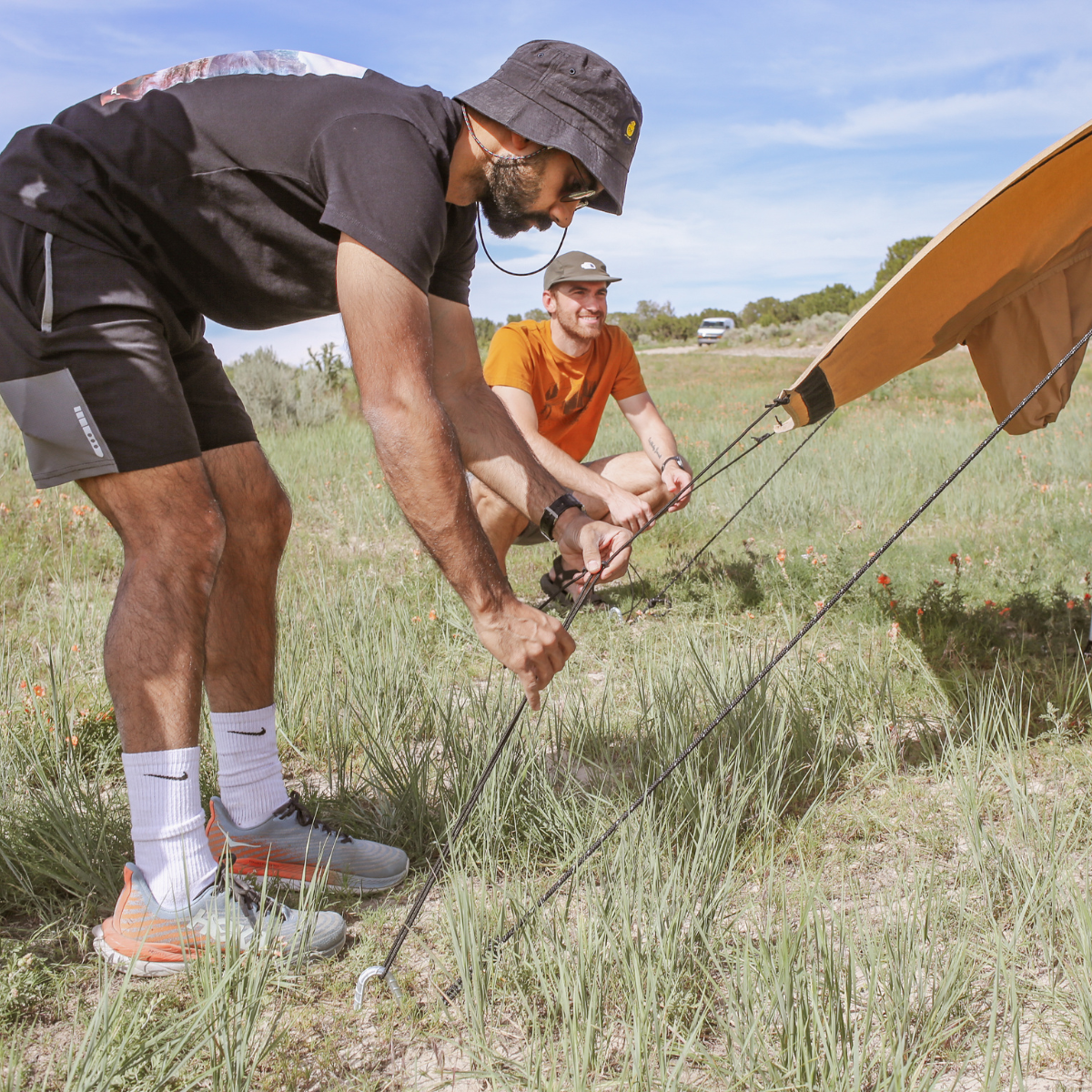 White Duck 18' Altimus Bell Tent