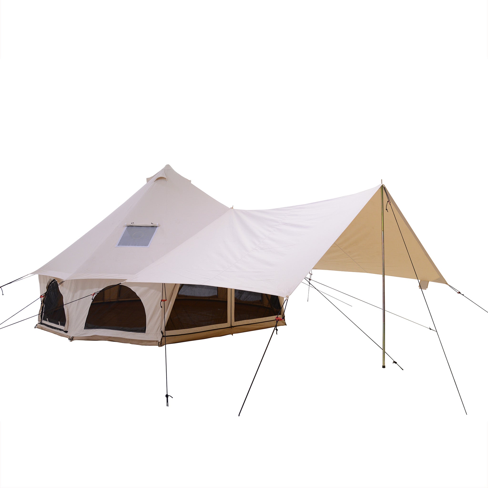 White Duck Awning for Bell tents