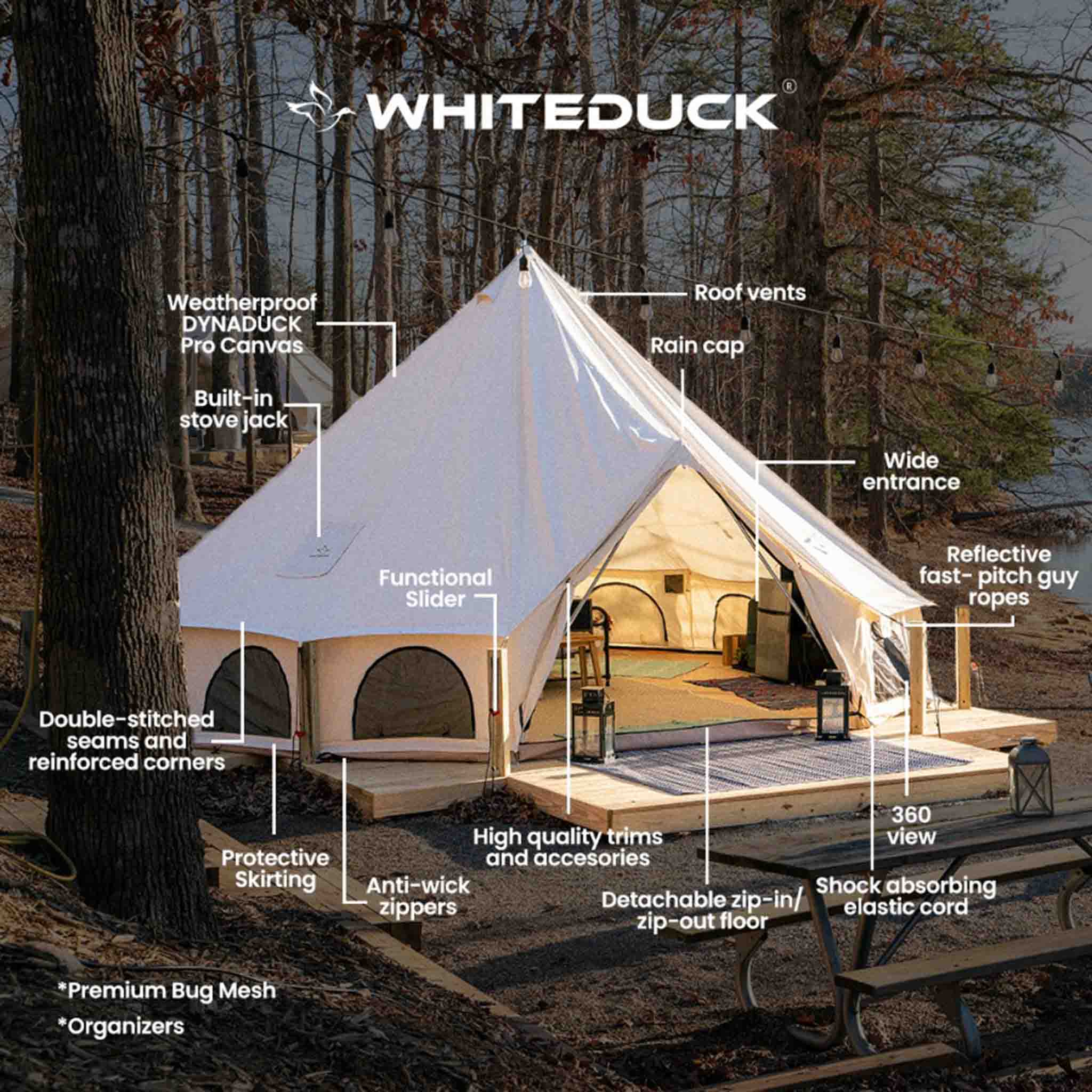 White Duck Avalon Bell Tent