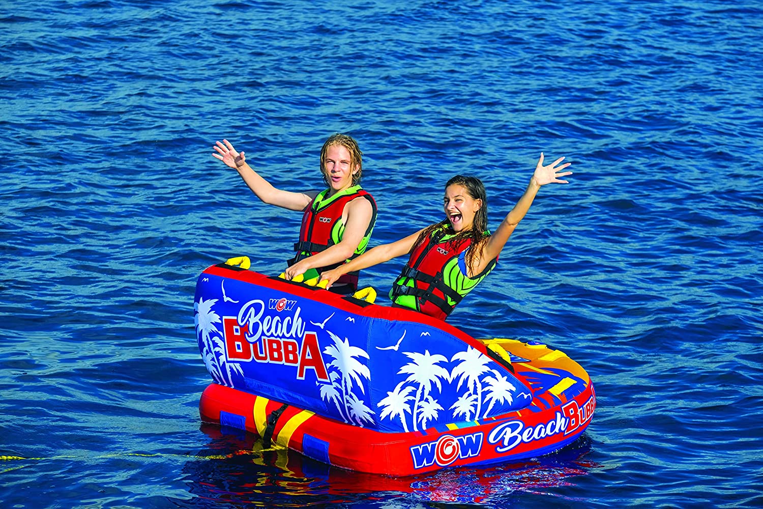 WOW Sports Beach Bubba 2 Person 2P Towable (22-WTO-3979)