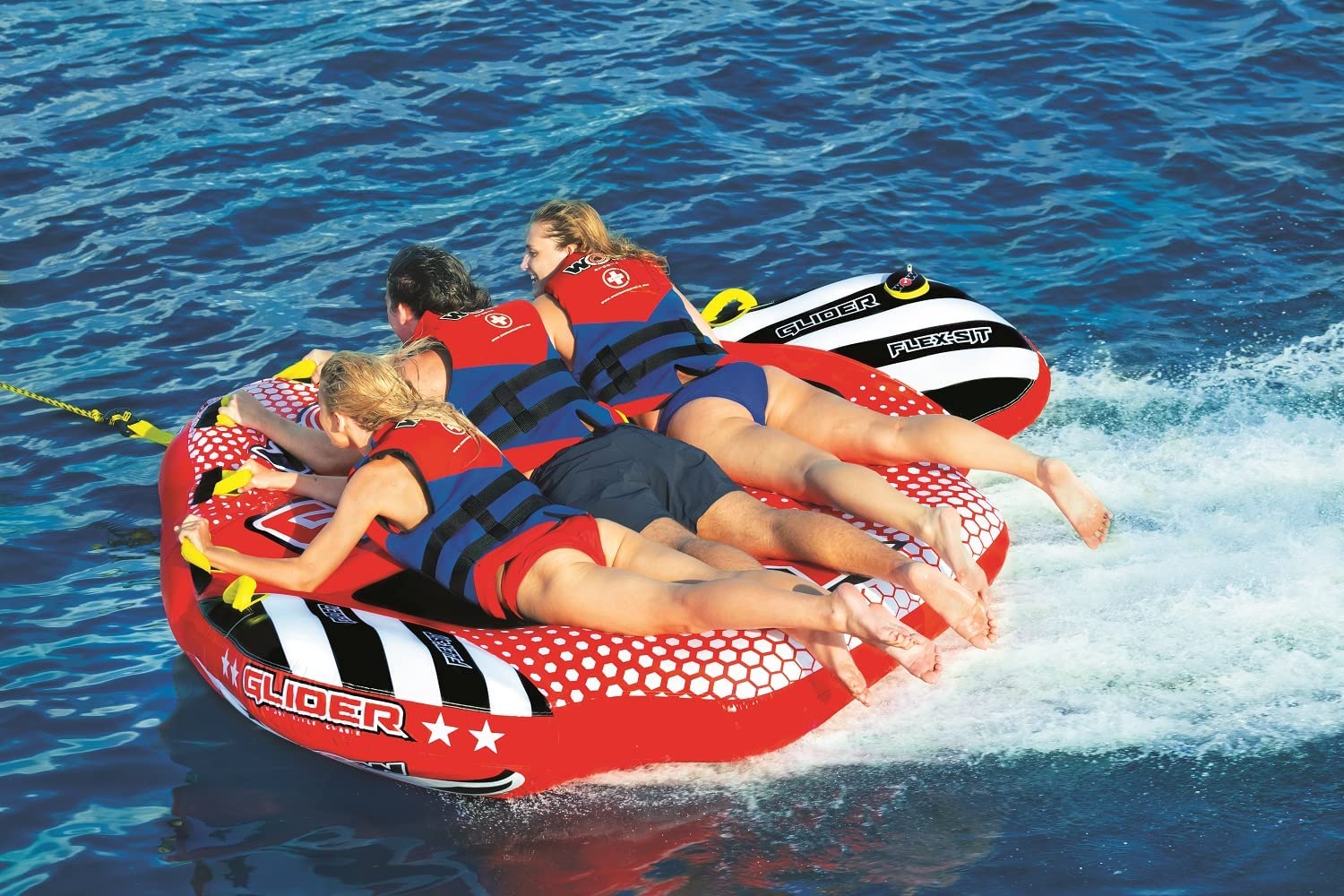 WOW Sports Glider 3 Person 3P Towable with Flex Seating (22-WTO-3967)