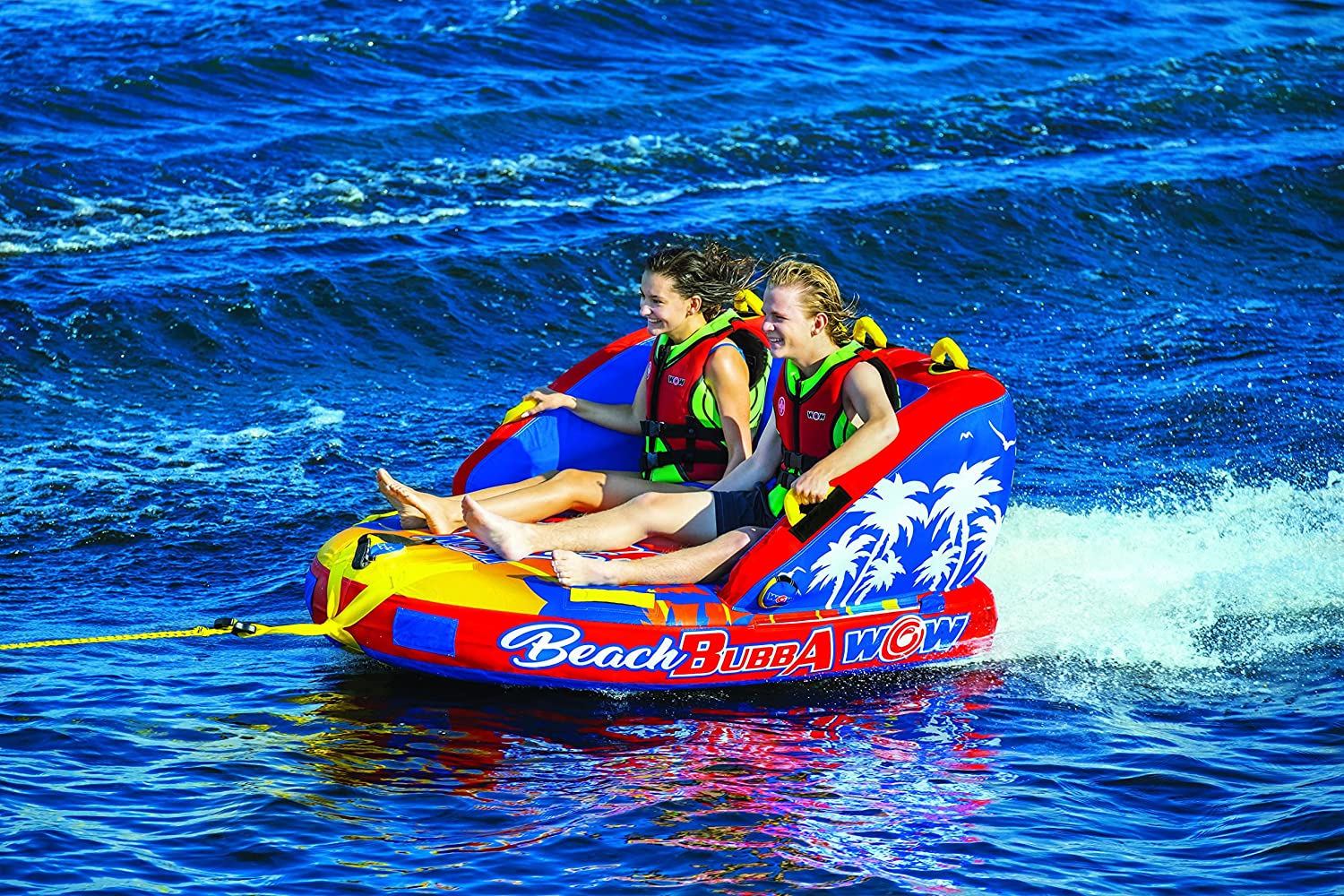 WOW Sports Beach Bubba 2 Person 2P Towable (22-WTO-3979)
