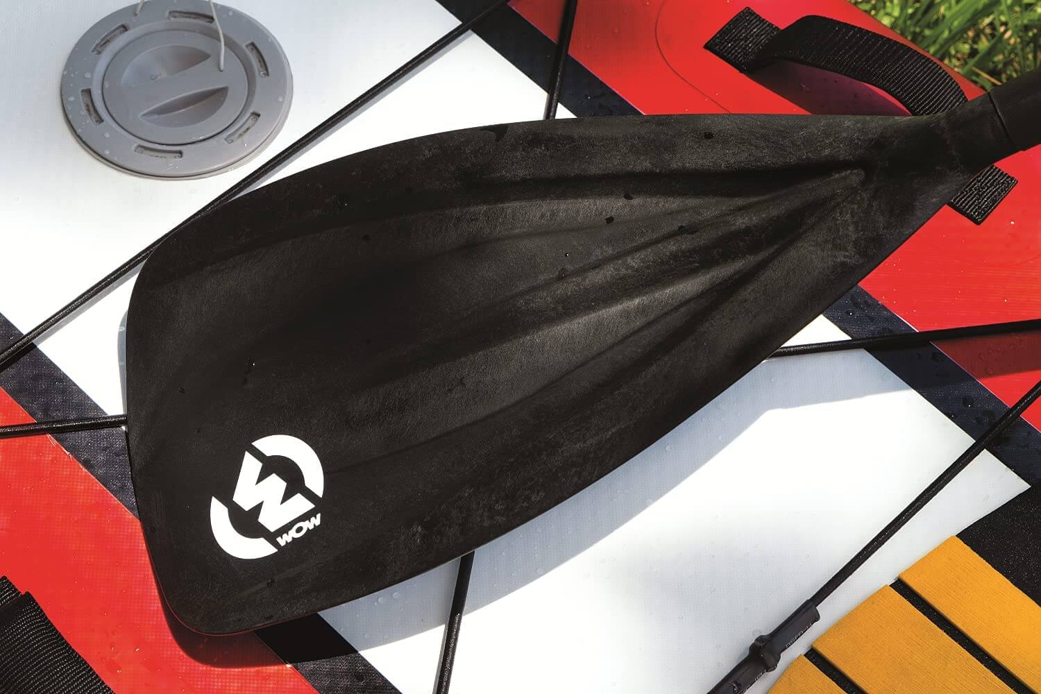 WOW Sports WOW-SOUNDBOARD SUP Stand Up Inflatable Paddleboard with WOW-SOUND Buoy (21-3010)