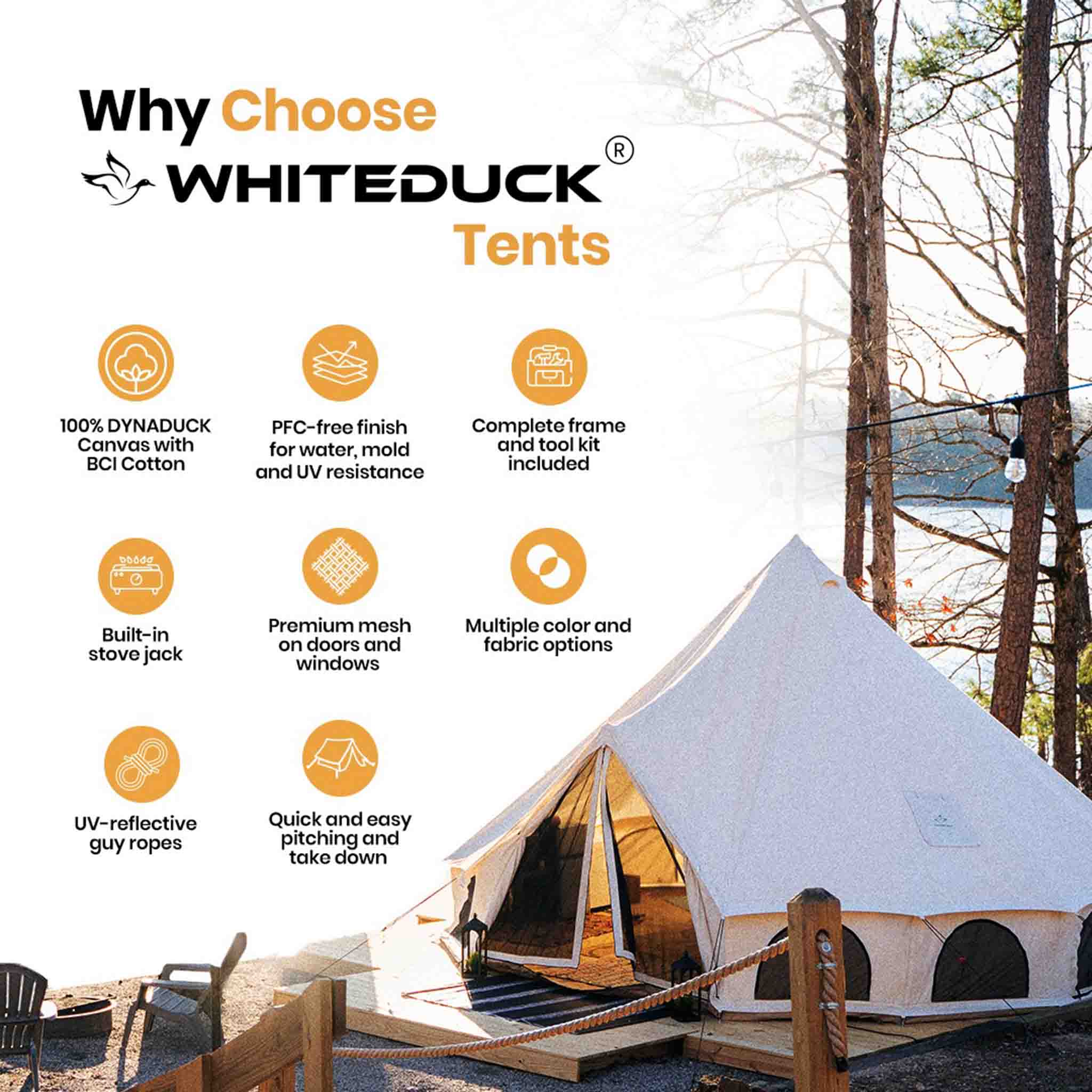 White Duck Avalon Bell Tent